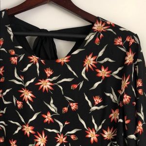 Adorable nursing flora nursing blouse